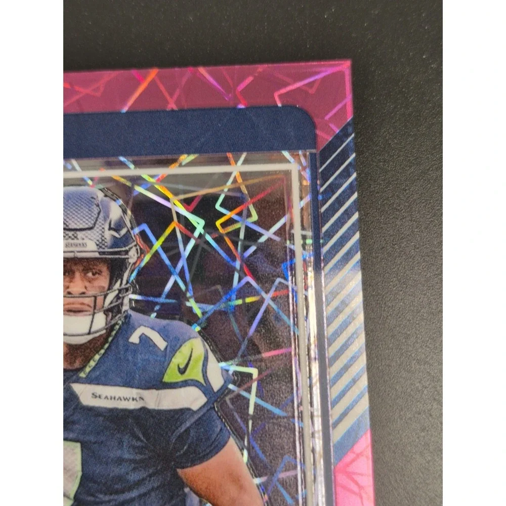 2024 Panini Donruss Optic Geno Smith #177 Pink Velocity /80 Seattle Seahawks